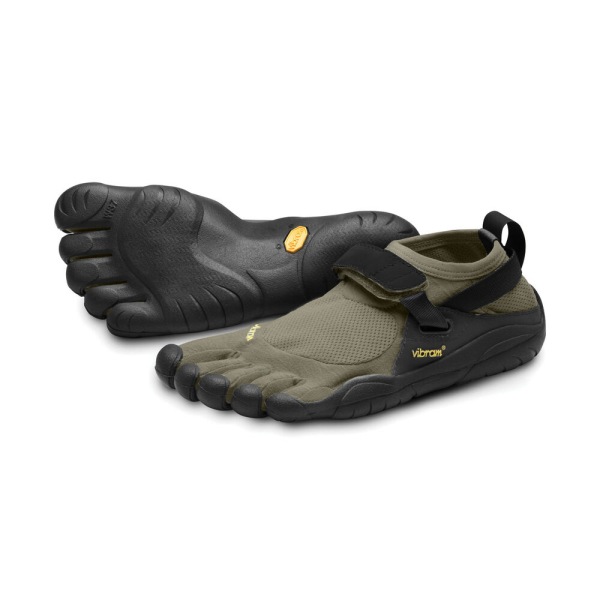 Panske Botasky Vibram Slovensko - FiveFingers KSO Tmavo Zelene / Čierne | 1034LZORQ